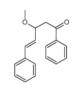 3-methoxy-1,5-diphenylpent-4-en-1-one Structure