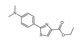 Ethyl 2-[4-(dimethylamino)phenyl]-1,3-thiazole-4-carboxylate Structure