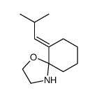 6-(2-methylpropylidene)-1-oxa-4-azaspiro[4.5]decane结构式