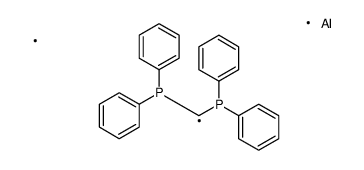 [dimethylalumanyl(diphenylphosphanyl)methyl]-diphenylphosphane Structure