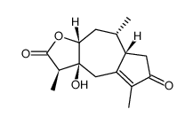 11β,13-Dihydro-7α-hydroxy-8-epi-xerantholid结构式