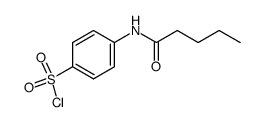 N-valeryl-sulfanilyl chloride Structure