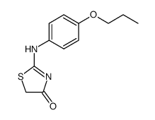 2-(4-propoxy-anilino)-thiazol-4-one Structure