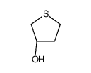 Thiophene-3-ol, tetrahydro-, (3R)- Structure