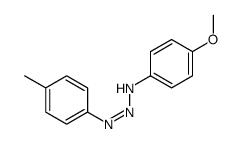 4-methoxy-N-[(4-methylphenyl)diazenyl]aniline Structure