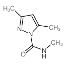 1H-Pyrazole-1-carboxamide,N,3,5-trimethyl- structure