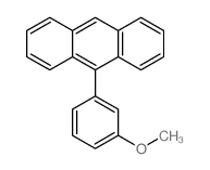 Anthracene,9-(3-methoxyphenyl)- Structure