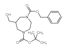 6-羟基甲基-[1,4]二氮杂烷-1-羧酸叔丁酯结构式