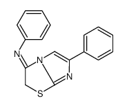 N,6-diphenylimidazo[2,1-b][1,3]thiazol-3-imine结构式