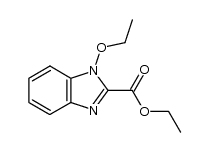 ethyl 1-ethoxy-2-benzimidazole carboxylate Structure