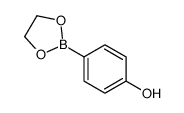 Phenol, 4-(1,3,2-dioxaborolan-2-yl)- (9CI)结构式