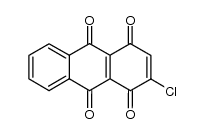 2-chloroanthracene-1,4,9,10-tetraone Structure