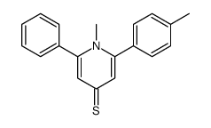 1-methyl-2-(4-methylphenyl)-6-phenylpyridine-4-thione Structure