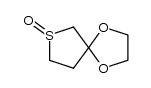 1,4-dioxa-6-thiaspiro[4.4]nonane S-oxide结构式