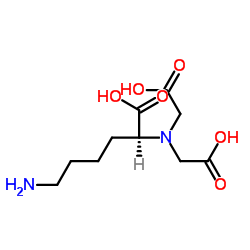 N,N-Bis(carboxymethyl)-L-lysine Structure