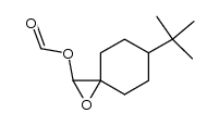 6-(tert-butyl)-1-oxaspiro[2.5]octan-2-yl formate结构式