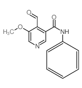 4-甲酰基-5-甲氧基-N-苯基烟酰胺图片