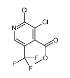 Methyl 2,3-dichloro-5-(trifluoromethyl)-isonicotinate Structure