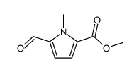 methyl 5-formyl-1-methyl-1H-pyrrole-2-carboxylate structure