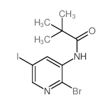 N-(2-bromo-5-iodopyridin-3-yl)pivalamide图片