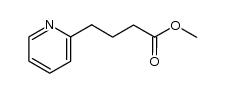 methyl-4-(2-pyridyl)butyrate结构式