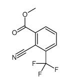 Methyl 2-cyano-3-(trifluoromethyl)benzoate structure