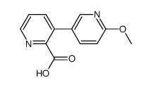 6'-methoxy-[3,3']bipyridinyl-2-carboxylic acid Structure