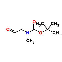 tert-butyl methyl(2-oxoethyl)carbamate structure