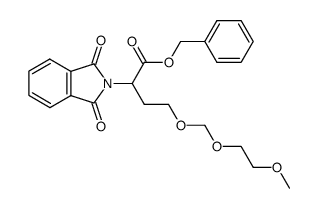 benzyl 2-(1,3-dioxoisoindolin-2-yl)-4-((2-methoxyethoxy)methoxy)butanoate Structure