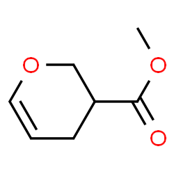 2H-Pyran-3-carboxylicacid,3,4-dihydro-,methylester(9CI)结构式