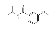 N-isopropyl-3-methoxybenzamide Structure