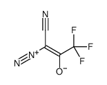 Butanenitrile,2-diazo-4,4,4-trifluoro-3-oxo-结构式