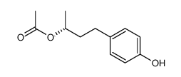 (R)-(+)-4-(4'-hydroxyphenyl)-2-butyl acetate结构式