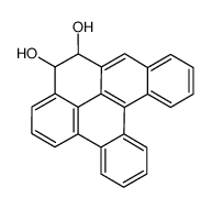 dibenzo(a,l)pyrene 8,9-dihydrodiol结构式