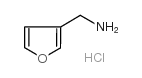 1-(3-呋喃基)甲胺盐酸盐结构式