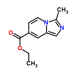 Ethyl 3-methylimidazo[1,5-a]pyridine-7-carboxylate structure