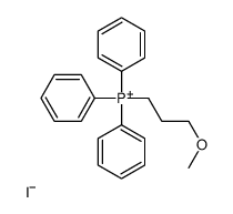 3-methoxypropyl(triphenyl)phosphanium,iodide Structure