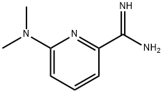 6-(dimethylamino)pyridine-2-carboximidamide structure