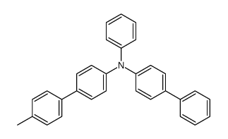 N-[4-(4-methylphenyl)phenyl]-N,4-diphenylaniline结构式