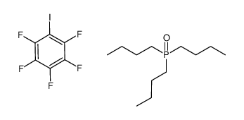 tributylphosphine oxide compound with 1,2,3,4,5-pentafluoro-6-iodobenzene (1:1)结构式