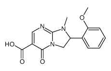 2-(2-methoxyphenyl)-1-methyl-5-oxo-2,3-dihydroimidazo[1,2-a]pyrimidine-6-carboxylic acid Structure