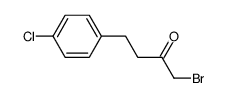 1-bromo-4-(4-chlorophenyl)butan-2-one Structure