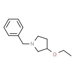 Pyrrolidine, 3-ethoxy-1-(phenylmethyl)-, (S)- (9CI)结构式