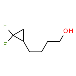 Cyclopropanebutanol, 2,2-difluoro- (9CI) structure