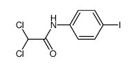 2,2-Dichloro-4'-iodoacetanilide structure