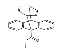 methyl 9,10,11,14-tetrahydro-9,10-[1,4]benzenoanthracene-9-carboxylate Structure