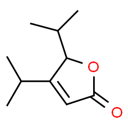 2(5H)-Furanone,4,5-bis(1-methylethyl)-(9CI) structure