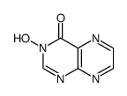 3-Hydroxy-4(3H)-pteridinone结构式