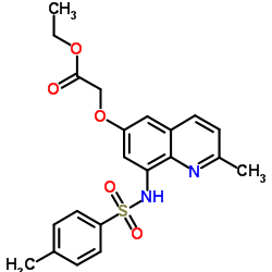 Zinquin ethyl ester Structure