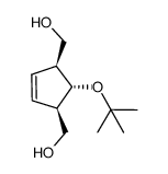 ((1R,2s,3S)-2-(tert-butoxy)cyclopent-4-ene-1,3-diyl)dimethanol Structure